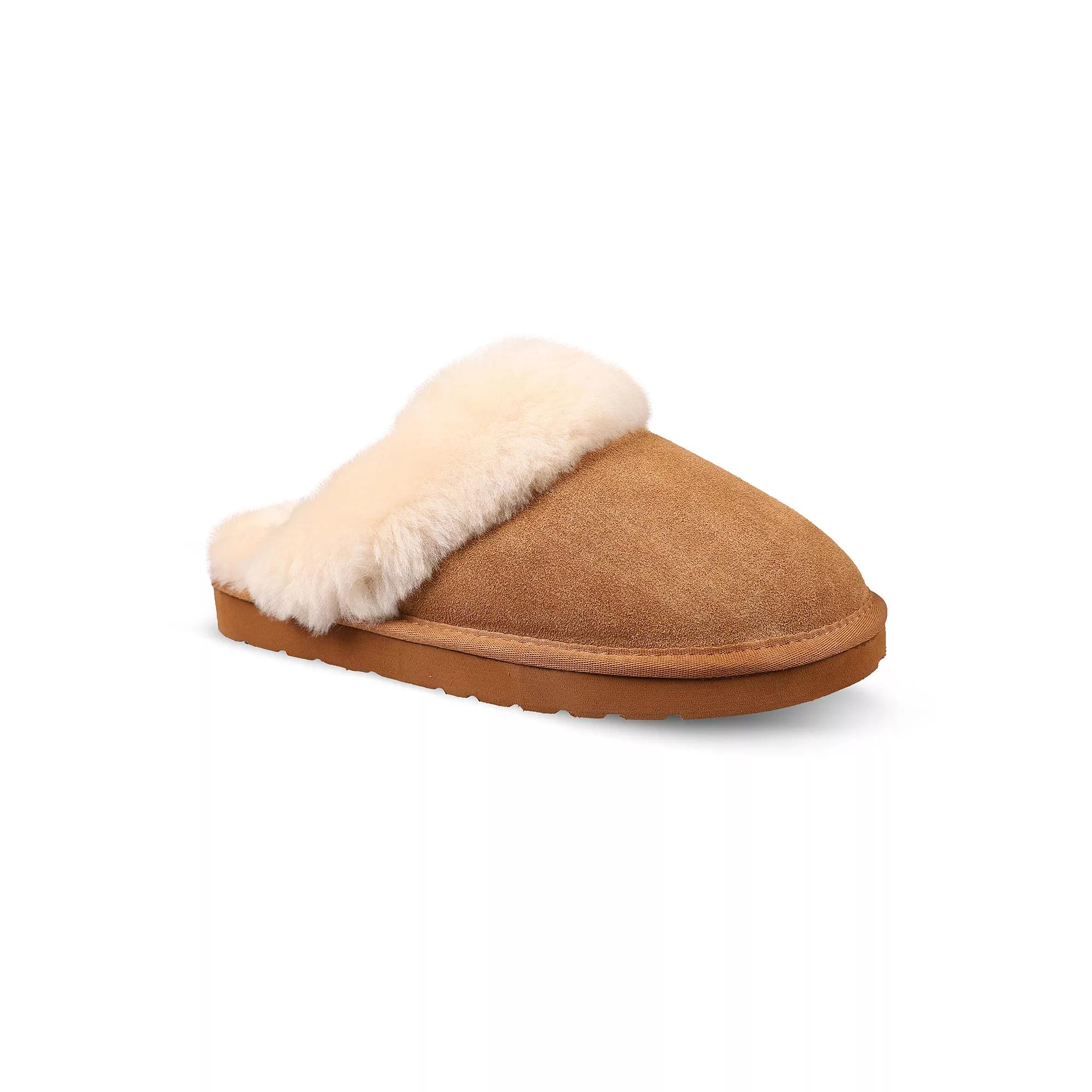 Mykos Lia Women's Scuff Slippers, Size: 10, Brown Product Image