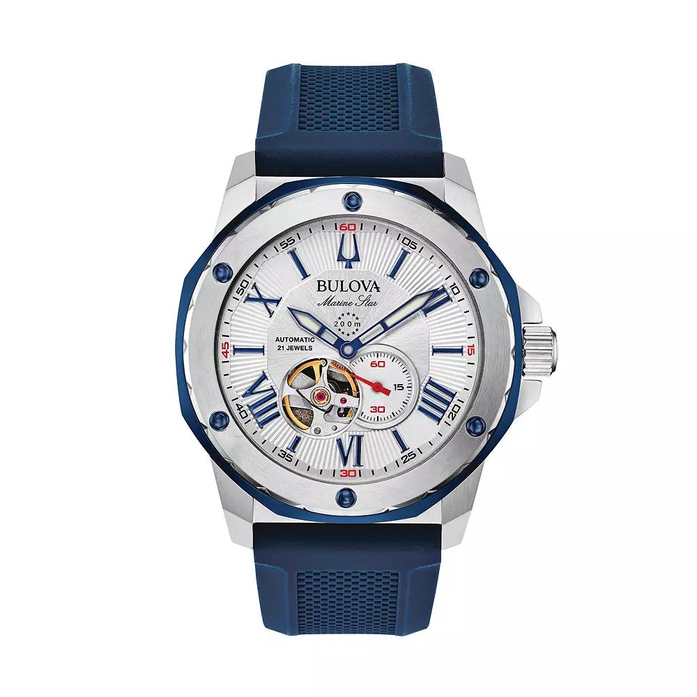 Bulova Men's Marine Star Automatic Watch - 98A225,  Product Image
