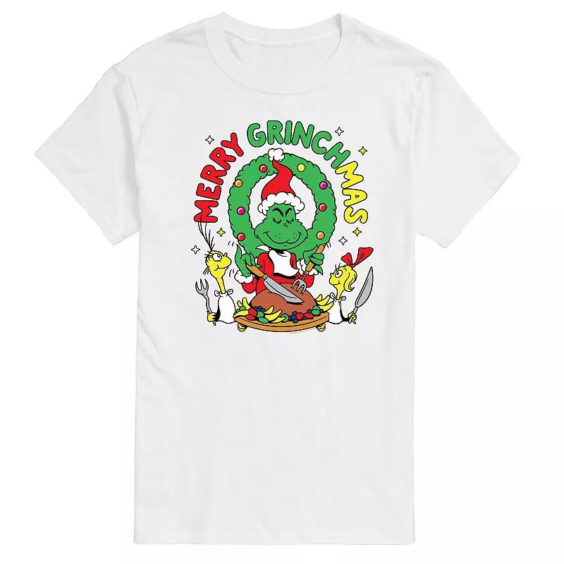 Mens Dr. Seuss The Grinch Merry Grinchmas Graphic Tee Product Image