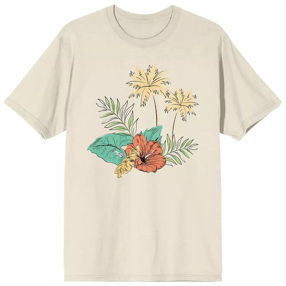 Men's Celestial Tropics Palm Frond Tee,  Product Image