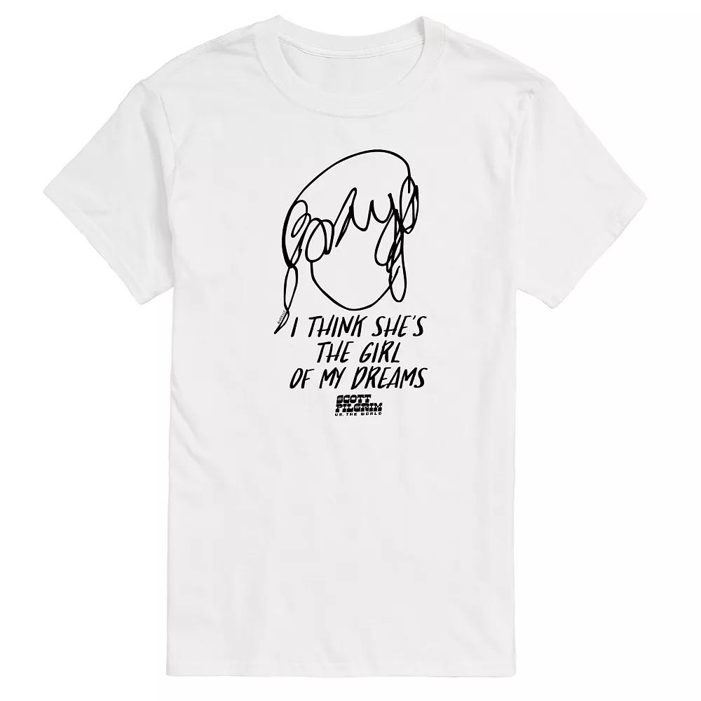 Men's Scott Pilgrim Vs The World Dreams Graphic Tee,  Product Image