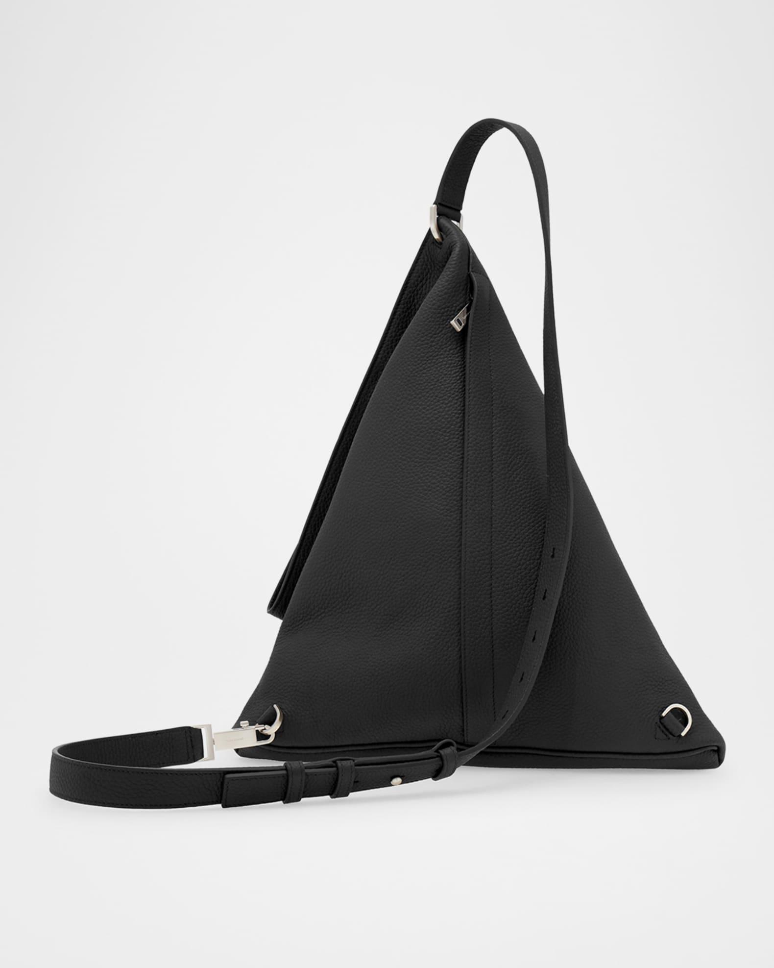 Men's Twins Leather Triangle Shoulder Bag Product Image