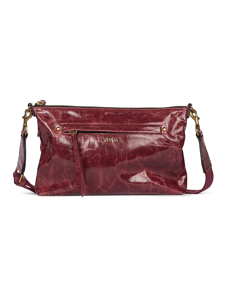 Womens Nessah Leather Crossbody Bag Product Image
