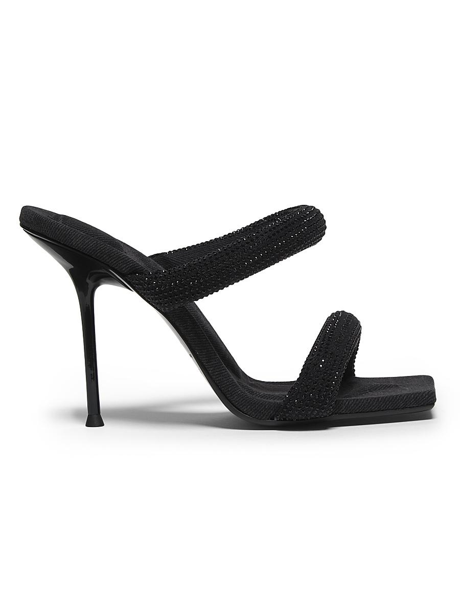 Womens Julie Tubular 105MM Crystal-Embellished Sandals Product Image