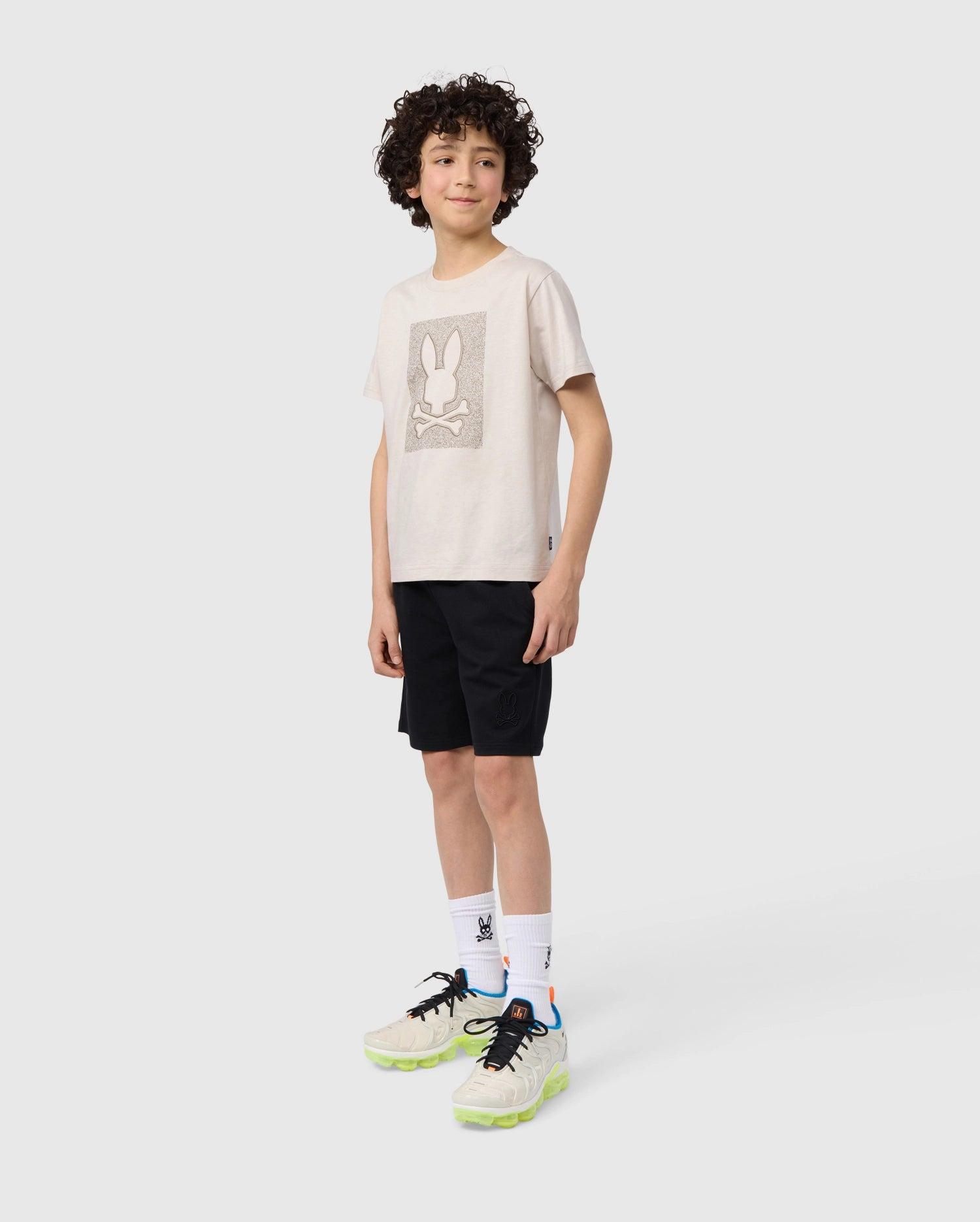KIDS LIVINGSTON TERRY SWEATSHORT - B0R408B200 Kids Product Image