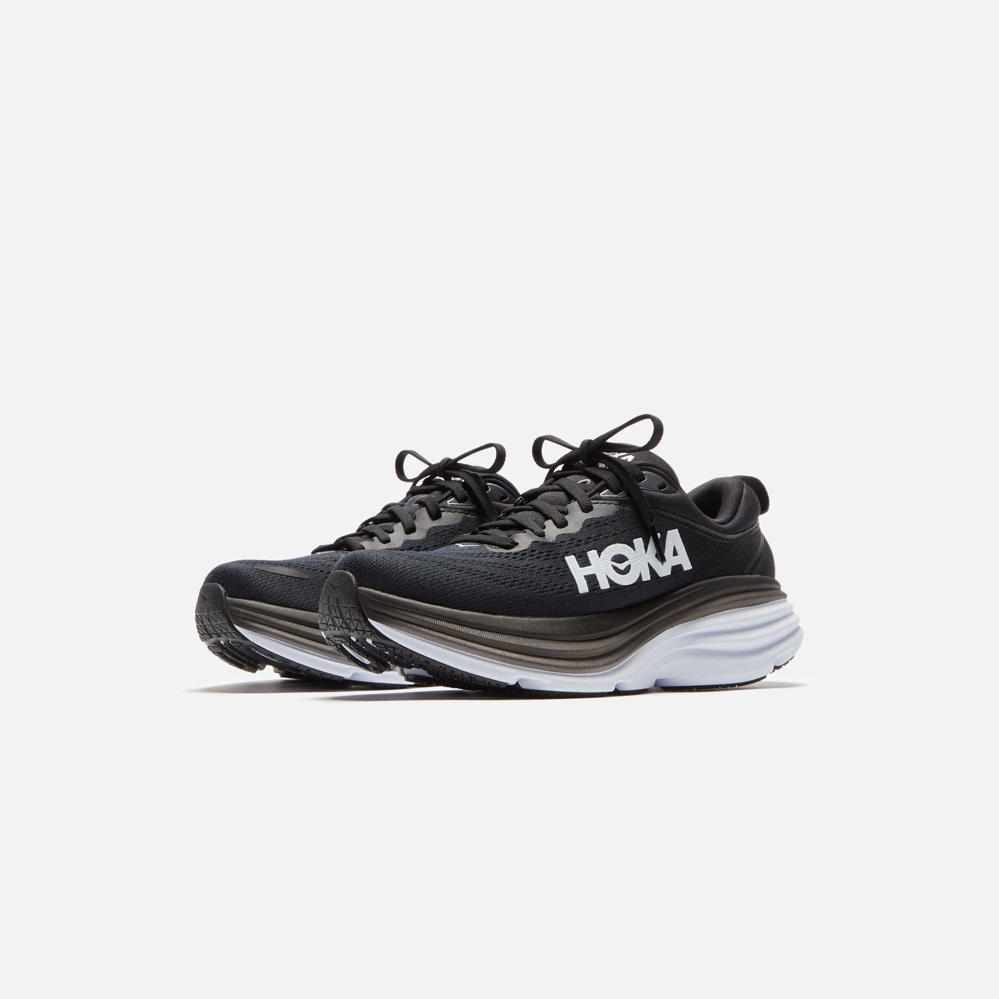 HOKA WMNS Bondi 8 - Black / White Female Product Image