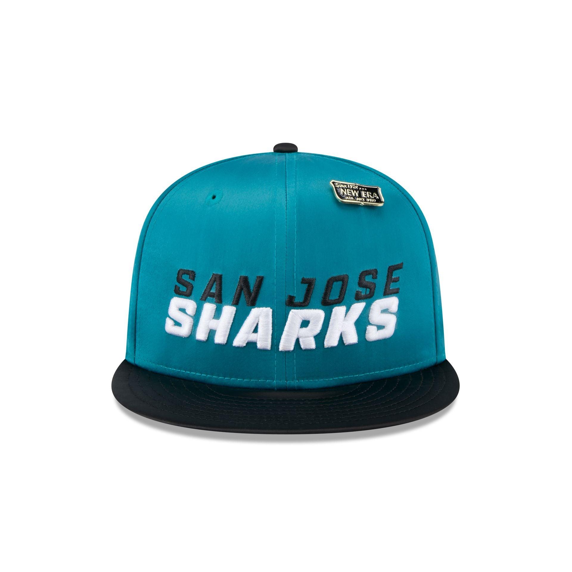 San Jose Sharks Spring Satin 59FIFTY Fitted Hat Male Product Image