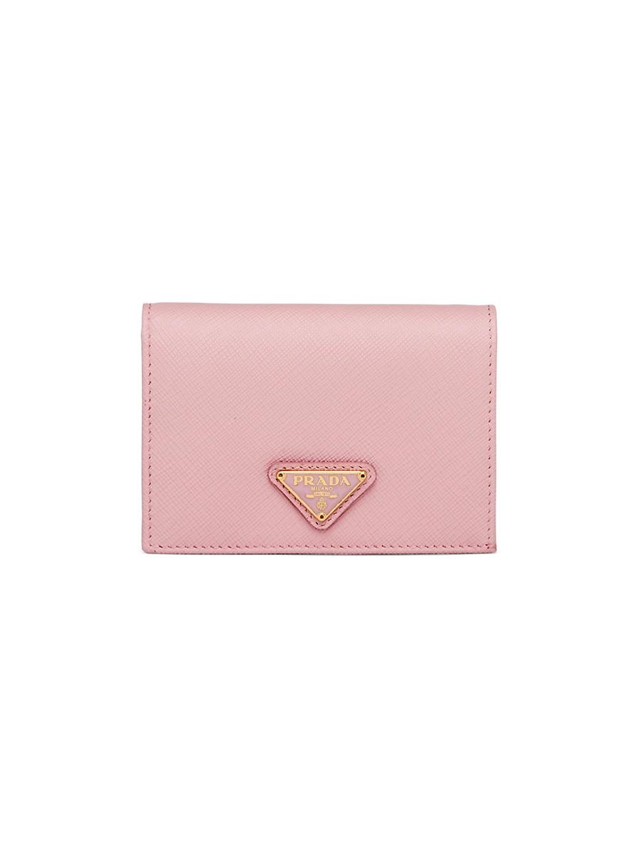 Womens Small Saffiano Leather Wallet Product Image