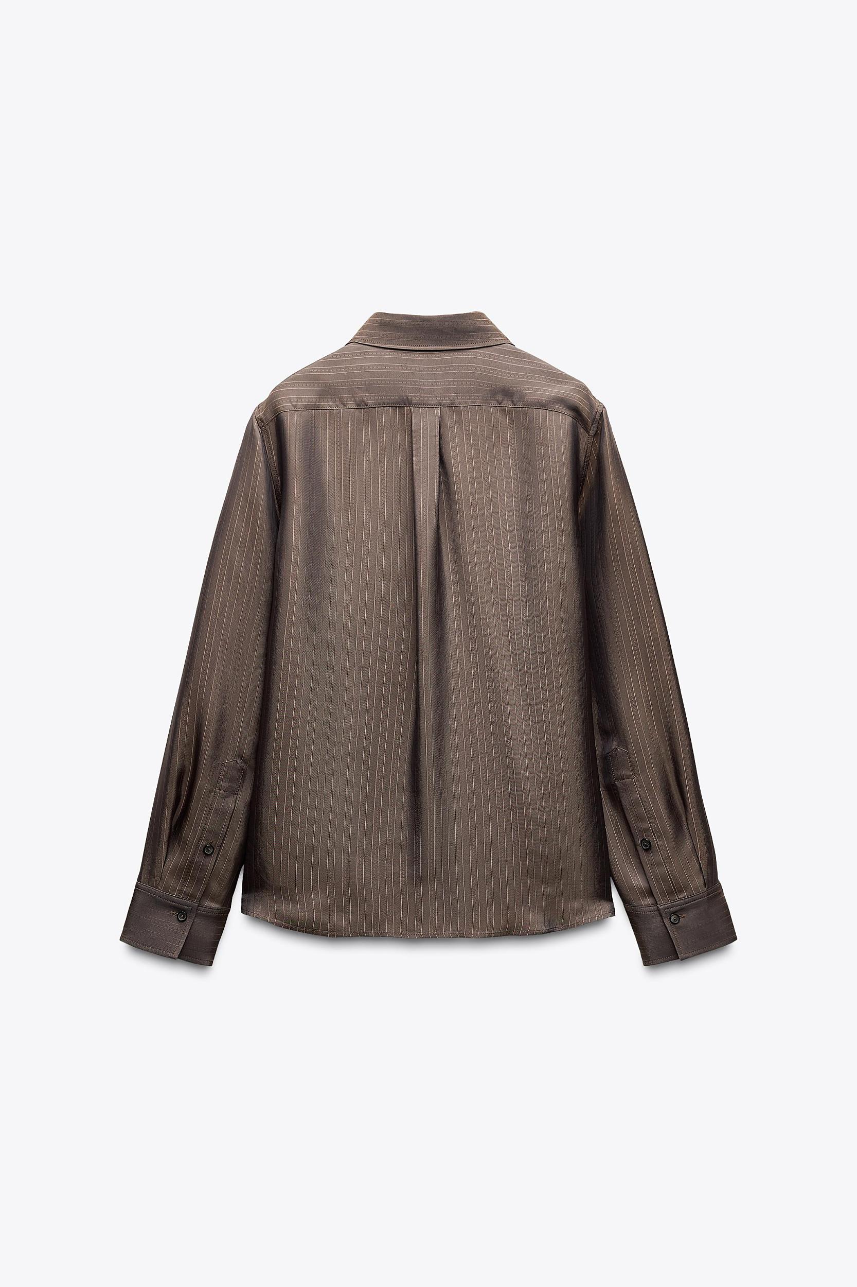 STRIPED JACQUARD SHIRT ZW COLLECTION Product Image