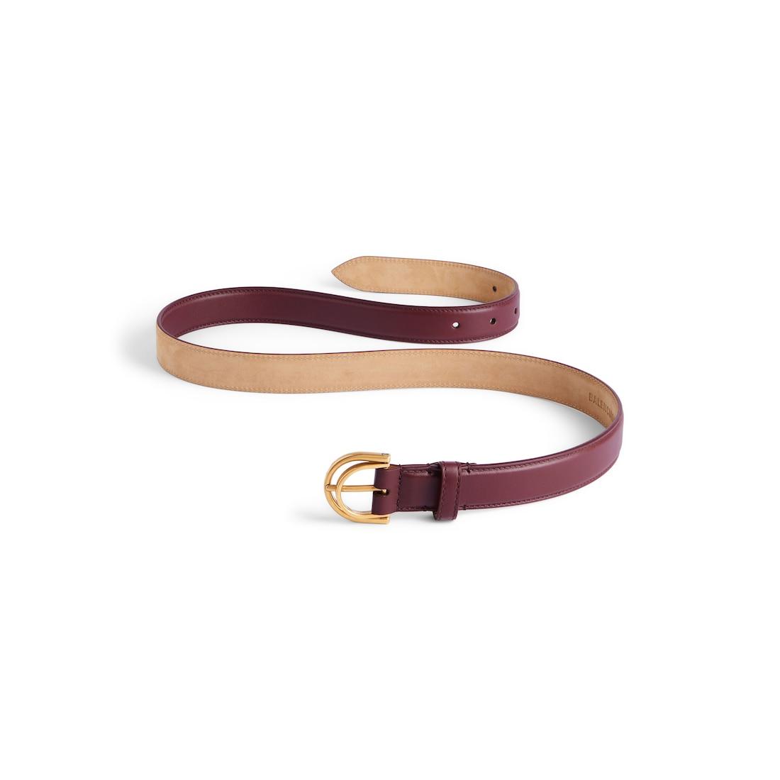 Women's Rodeo Belt  in Dark Burgundy Product Image