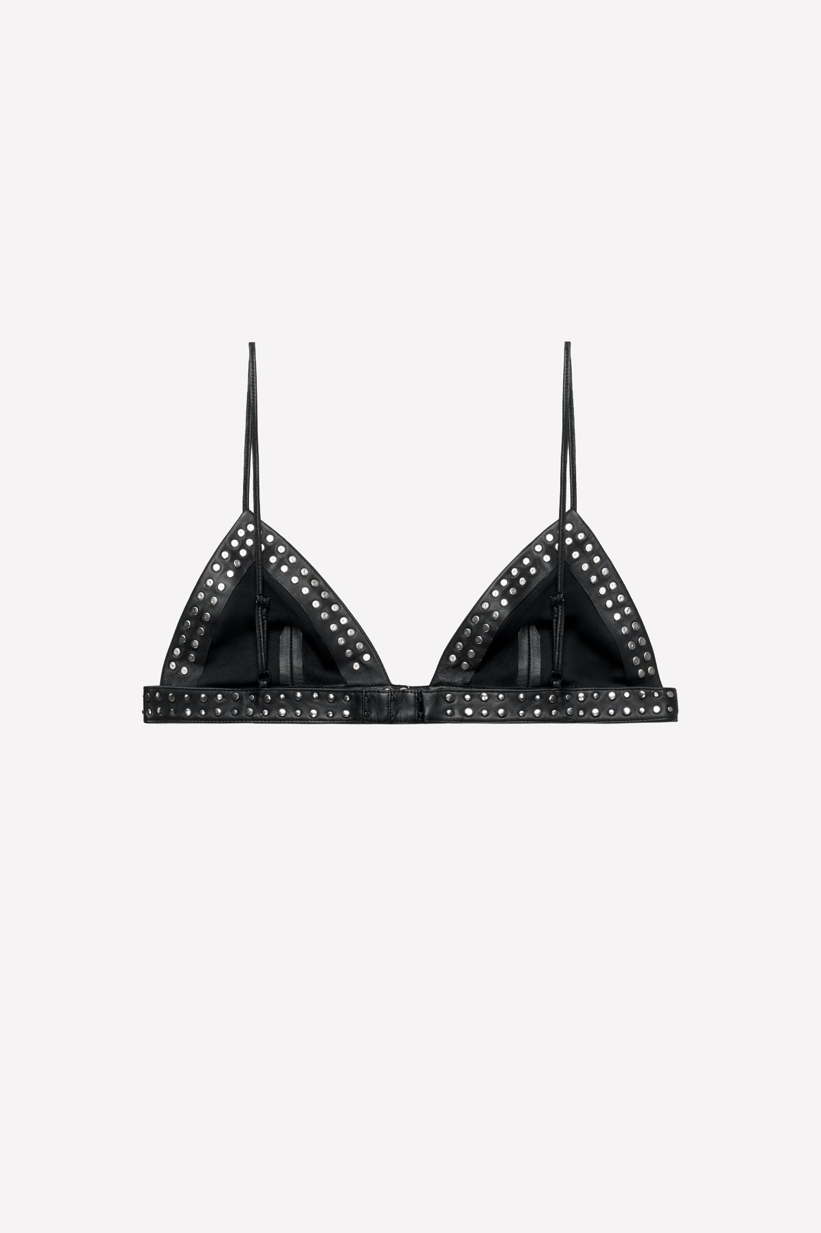 LEATHER STUDDED BRALETTE LUDOVIC DE SAINT SERNIN x ZARA Product Image