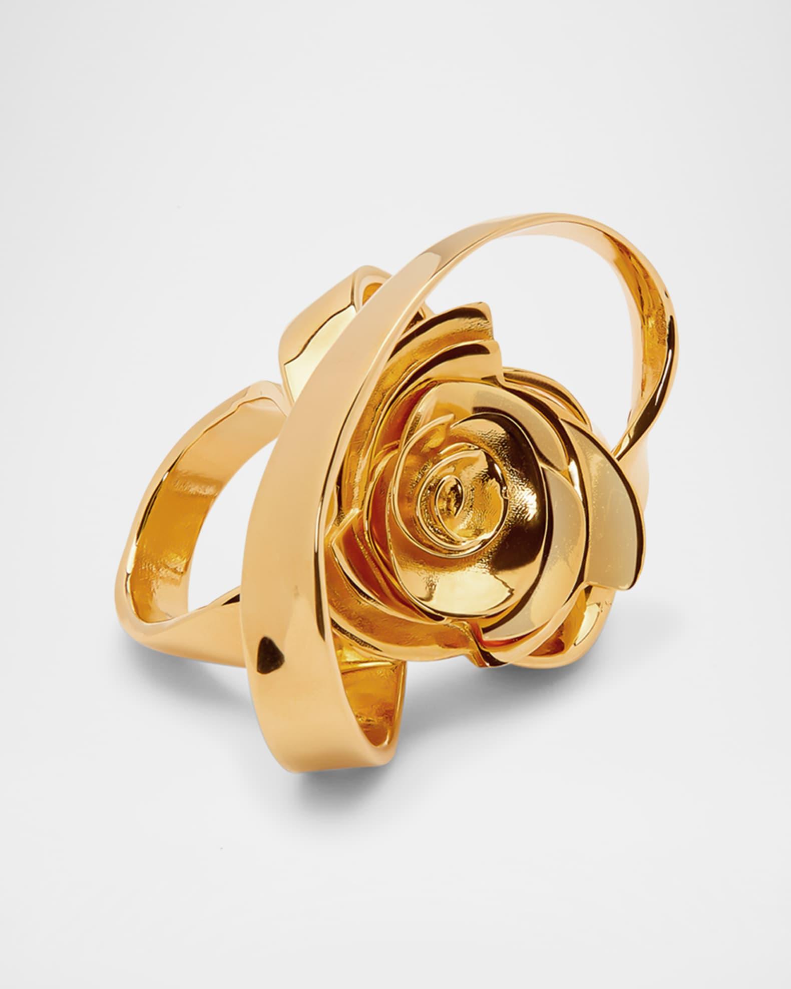 Geometric Rose Ring Product Image