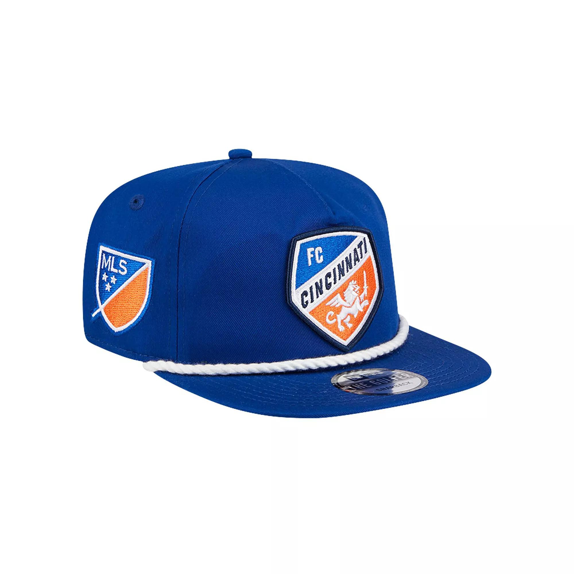 Men's New Era Blue FC Cincinnati The Golfer Kickoff Collection Adjustable Hat, Fcc Blue Product Image
