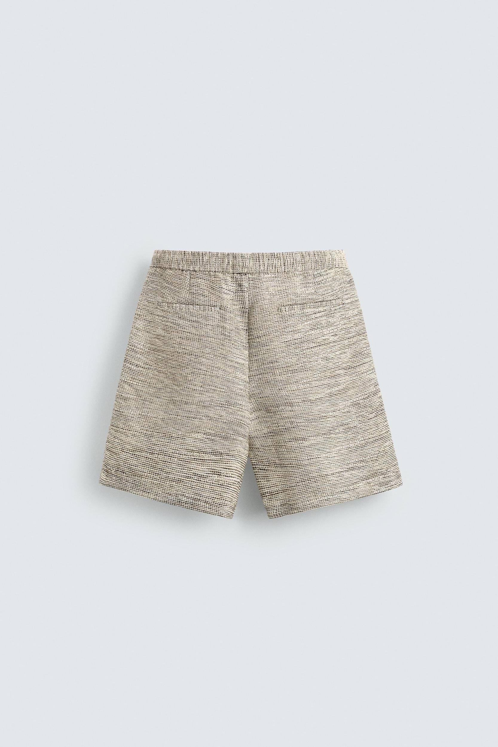 TEXTURED CONTRAST SHORTS Product Image