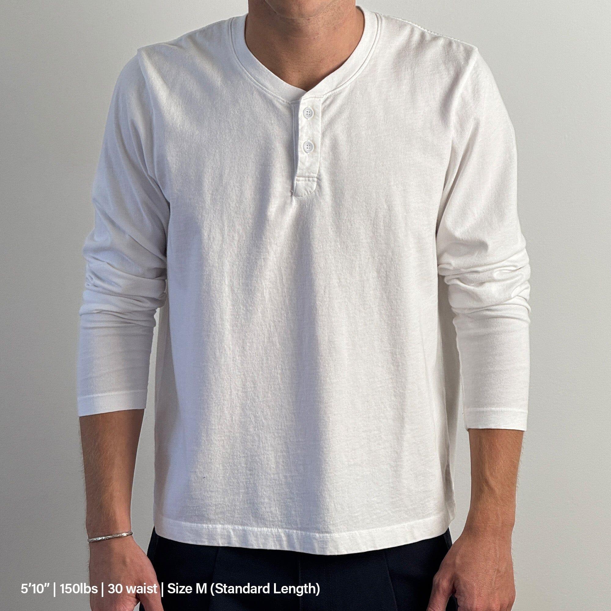 Los Feliz Crop Muscle Tee | Henley Long Sleeve Male Product Image