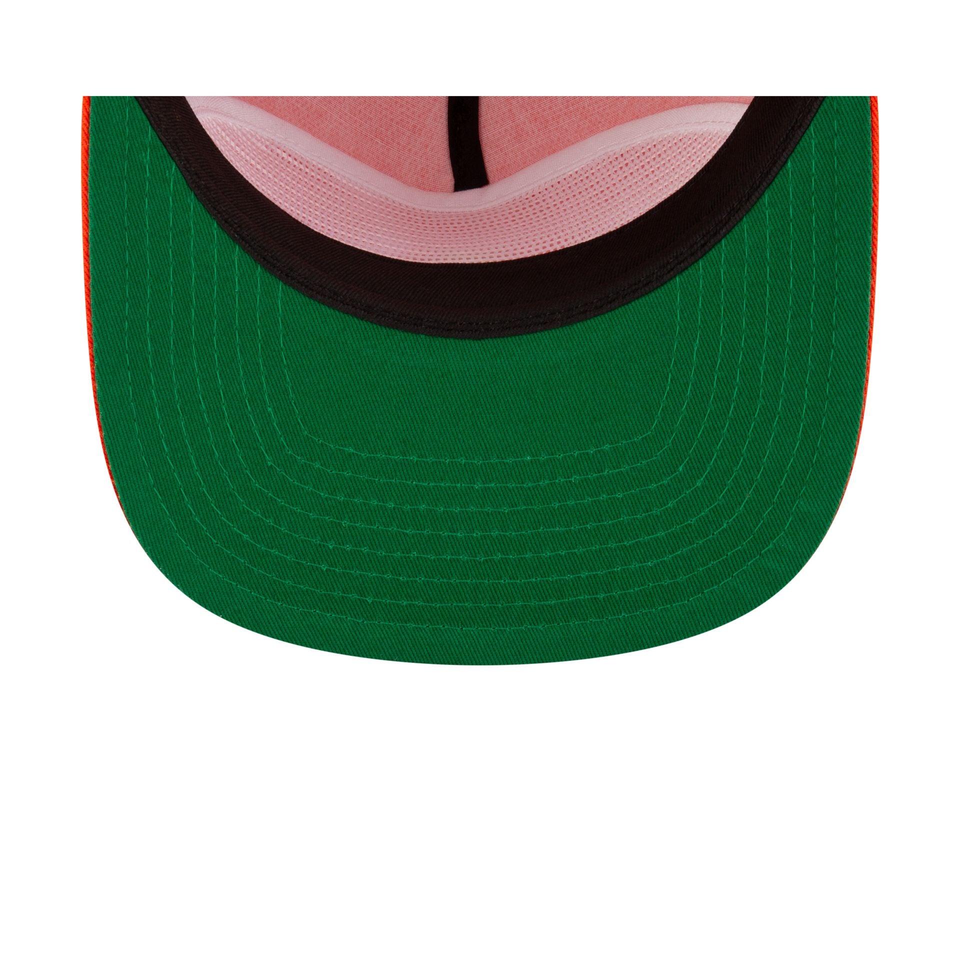 Cleveland Guardians Summer Derby White 59FIFTY A-Frame Fitted Hat Male Product Image