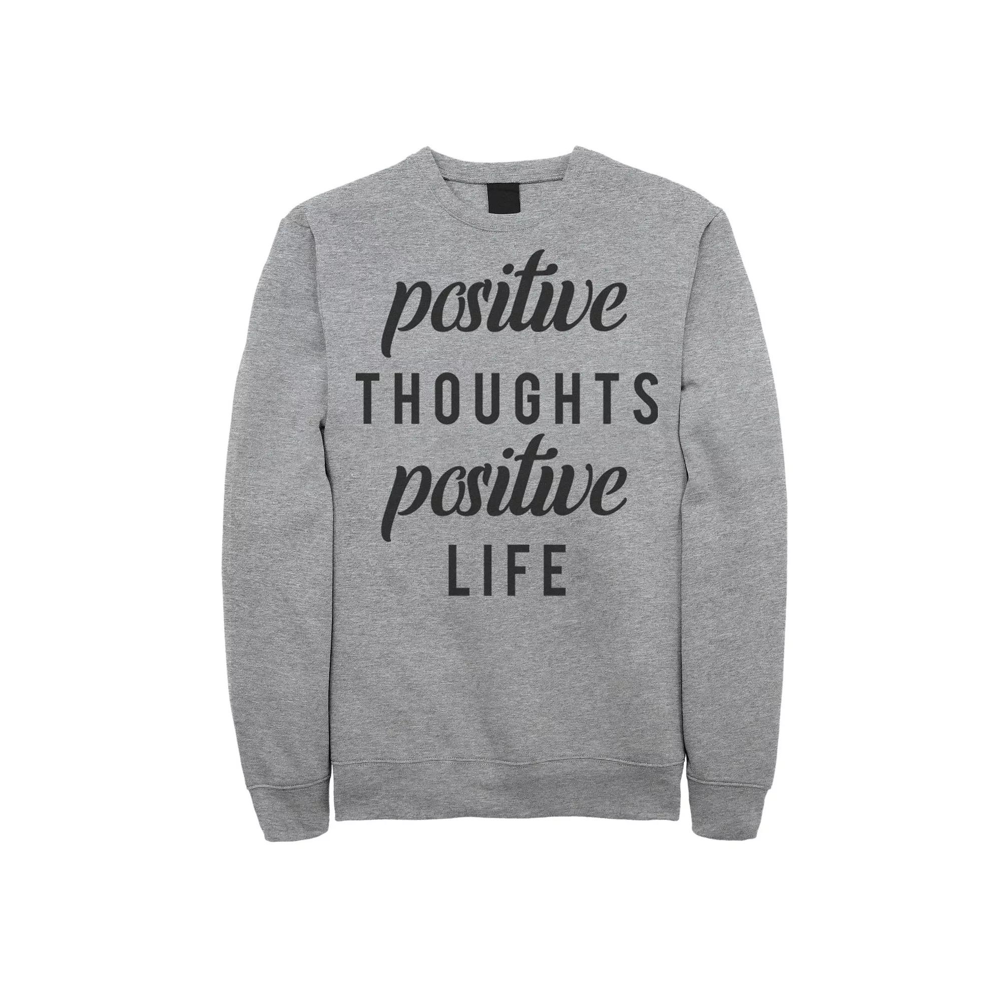 Men's Fifth Sun "Positive Thoughts Positive Life" Sweatshirt,  Product Image