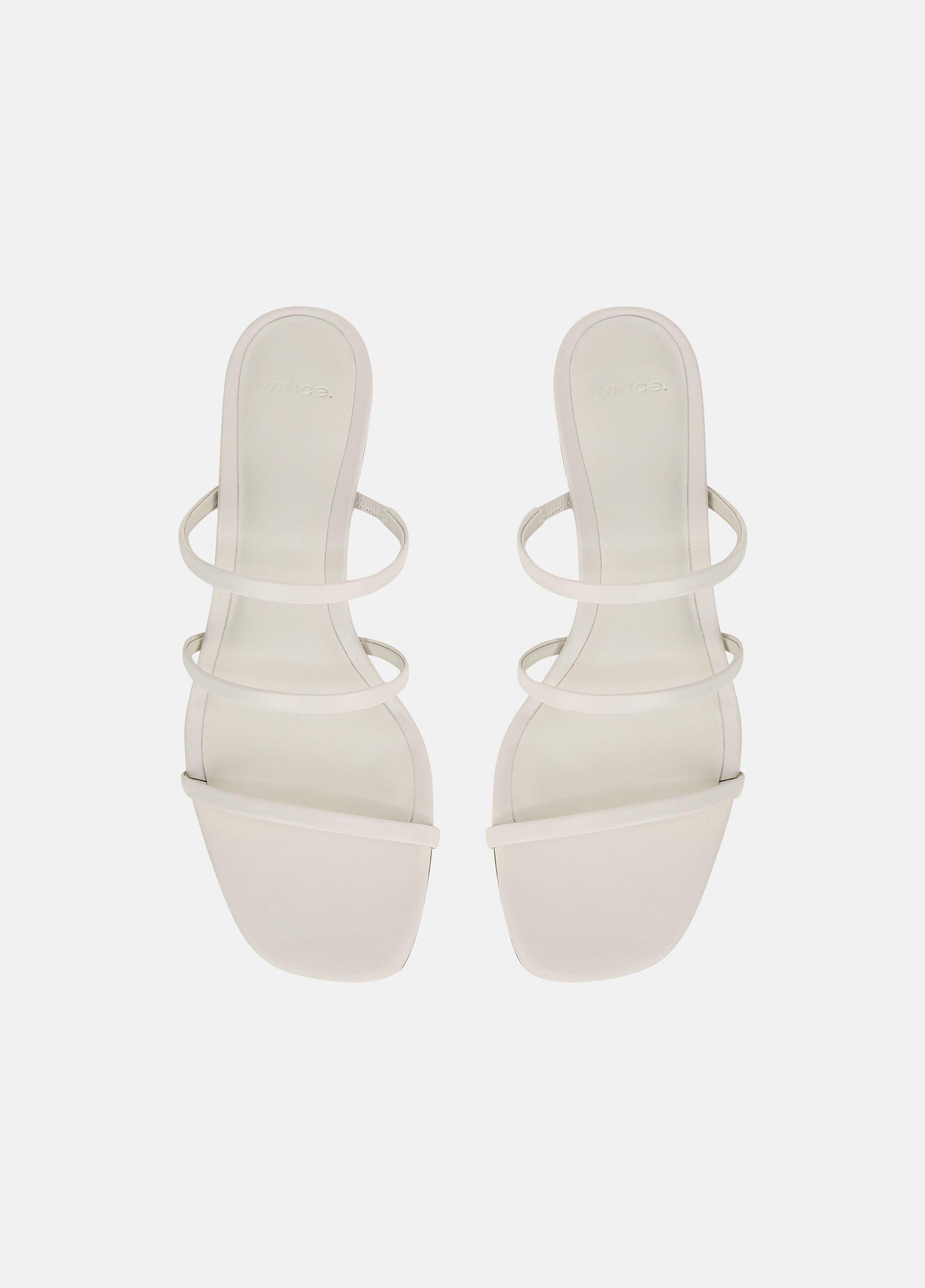 Palm Springs Leather Heeled Sandal Product Image