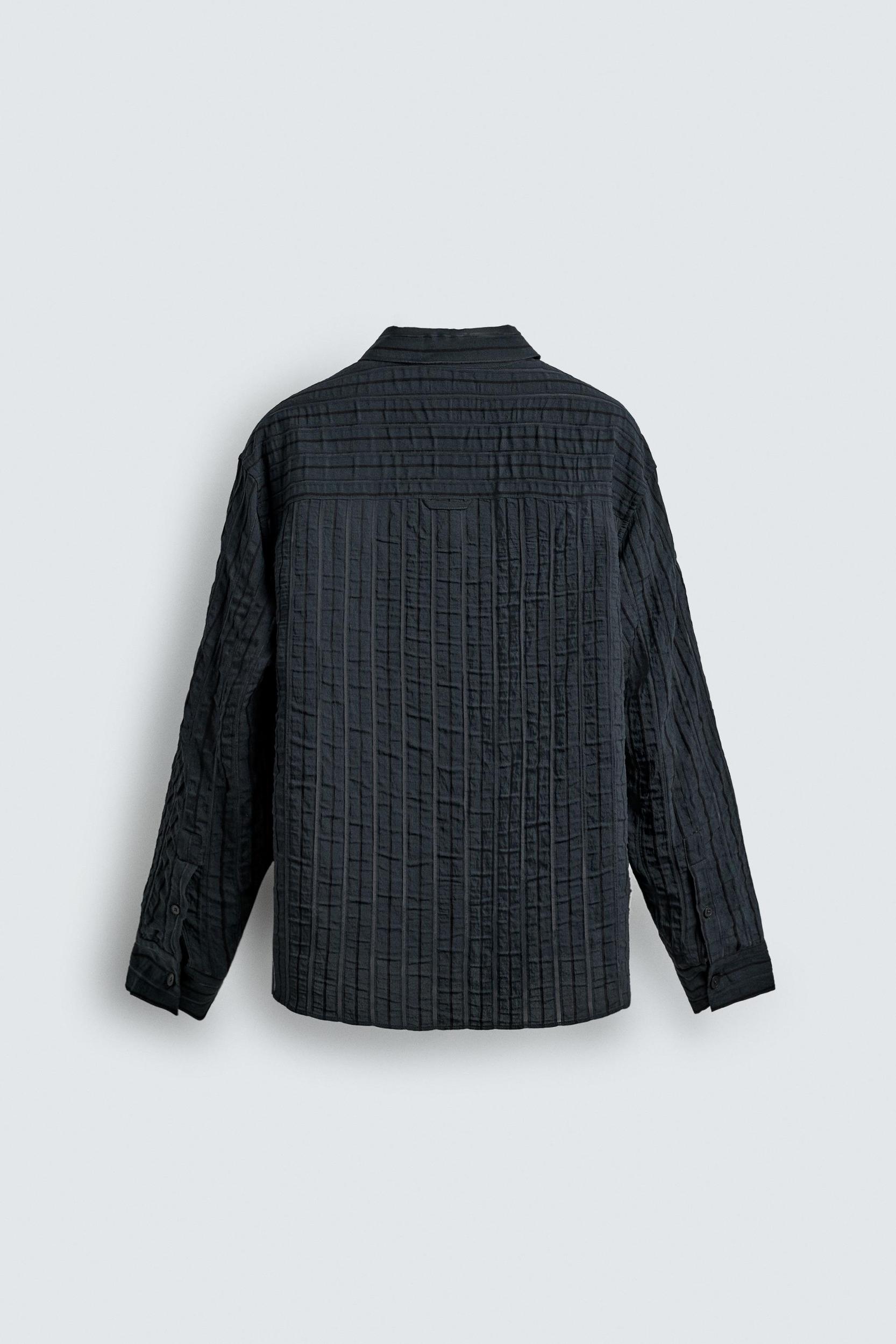 STRIPED JACQUARD SHIRT Product Image