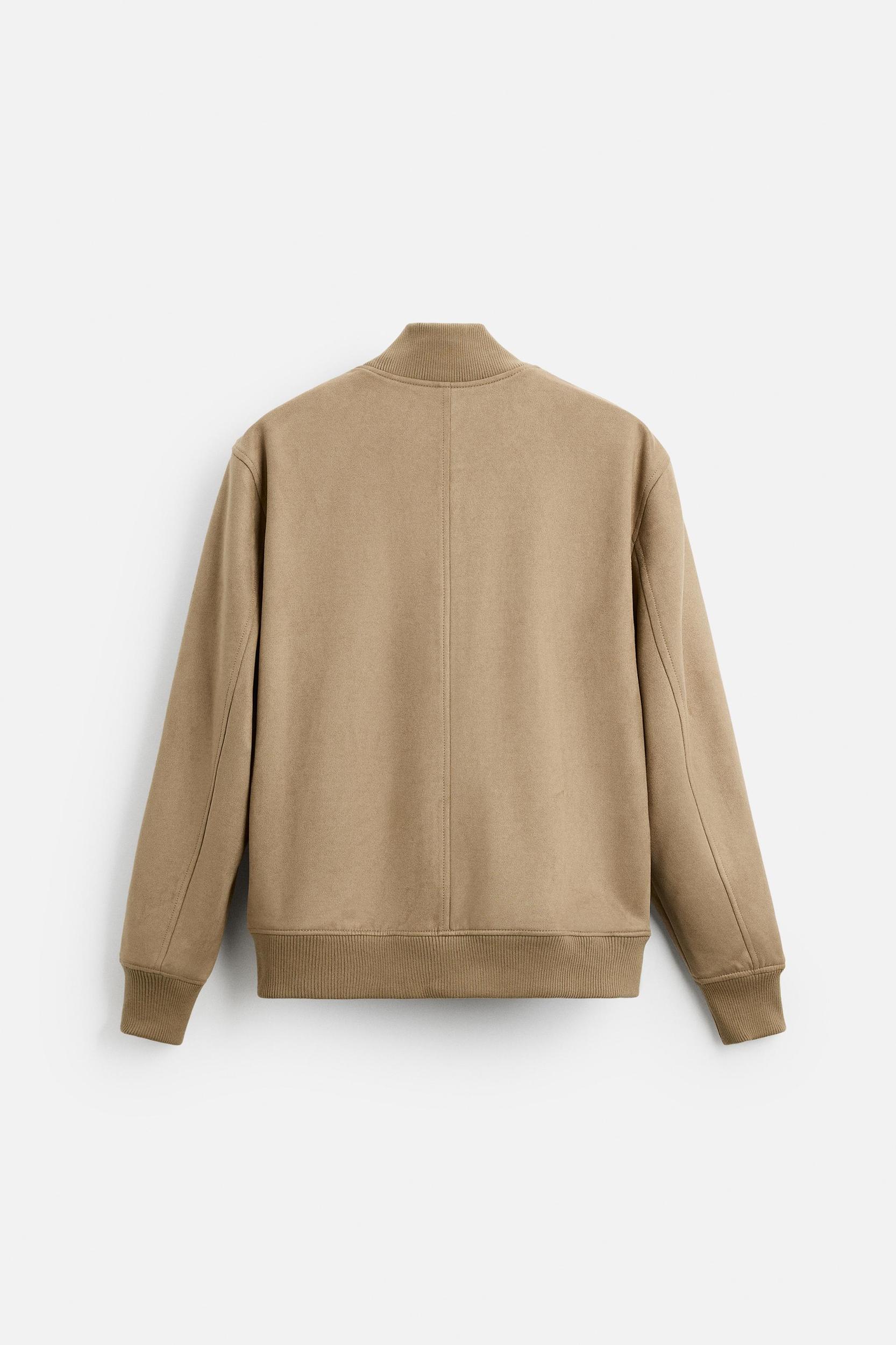 FAUX SUEDE JACKET Product Image