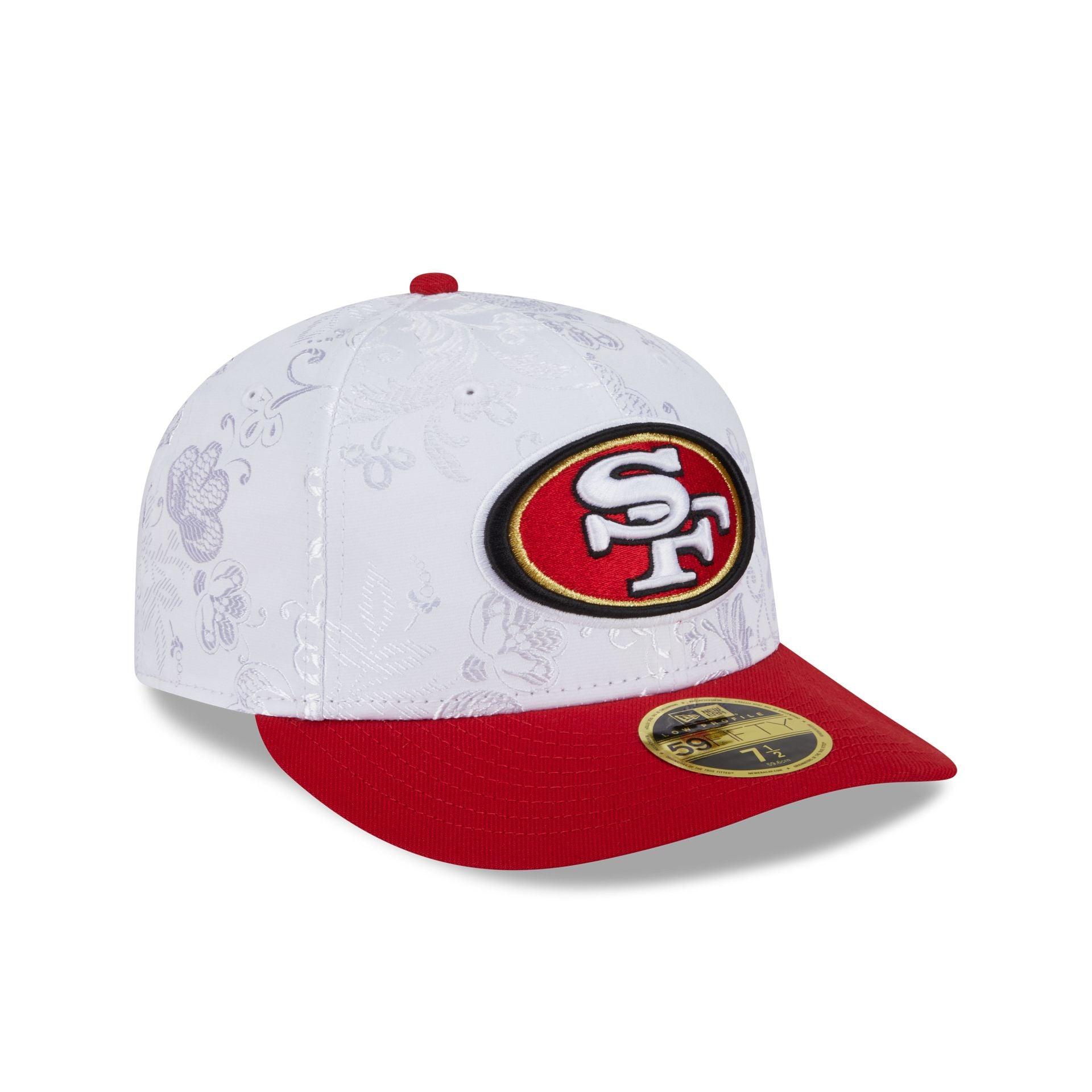 San Francisco 49ers Floral Shine Low Profile 59FIFTY Fitted Hat Male Product Image