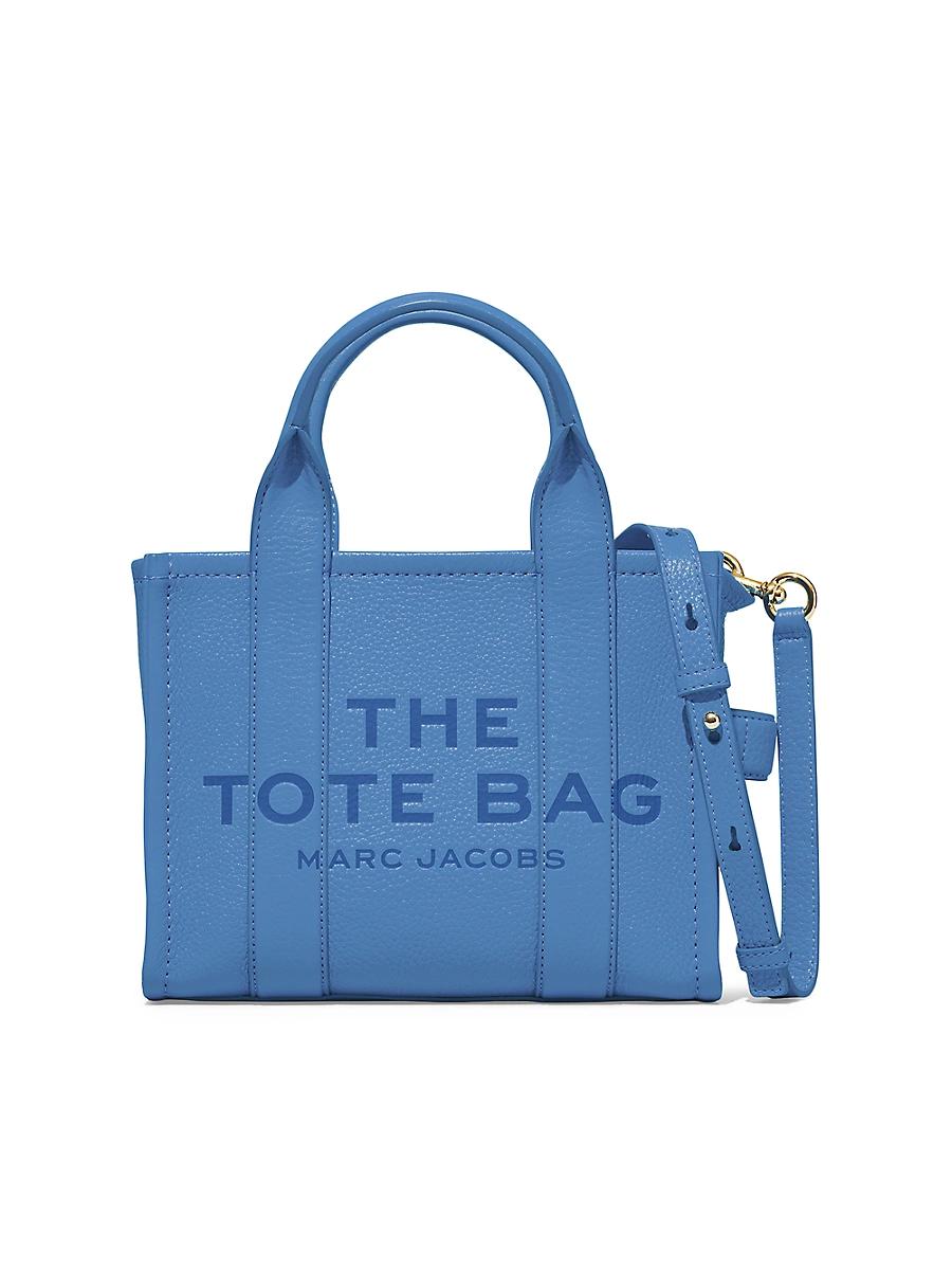 Womens The Leather Small Tote Bag Product Image