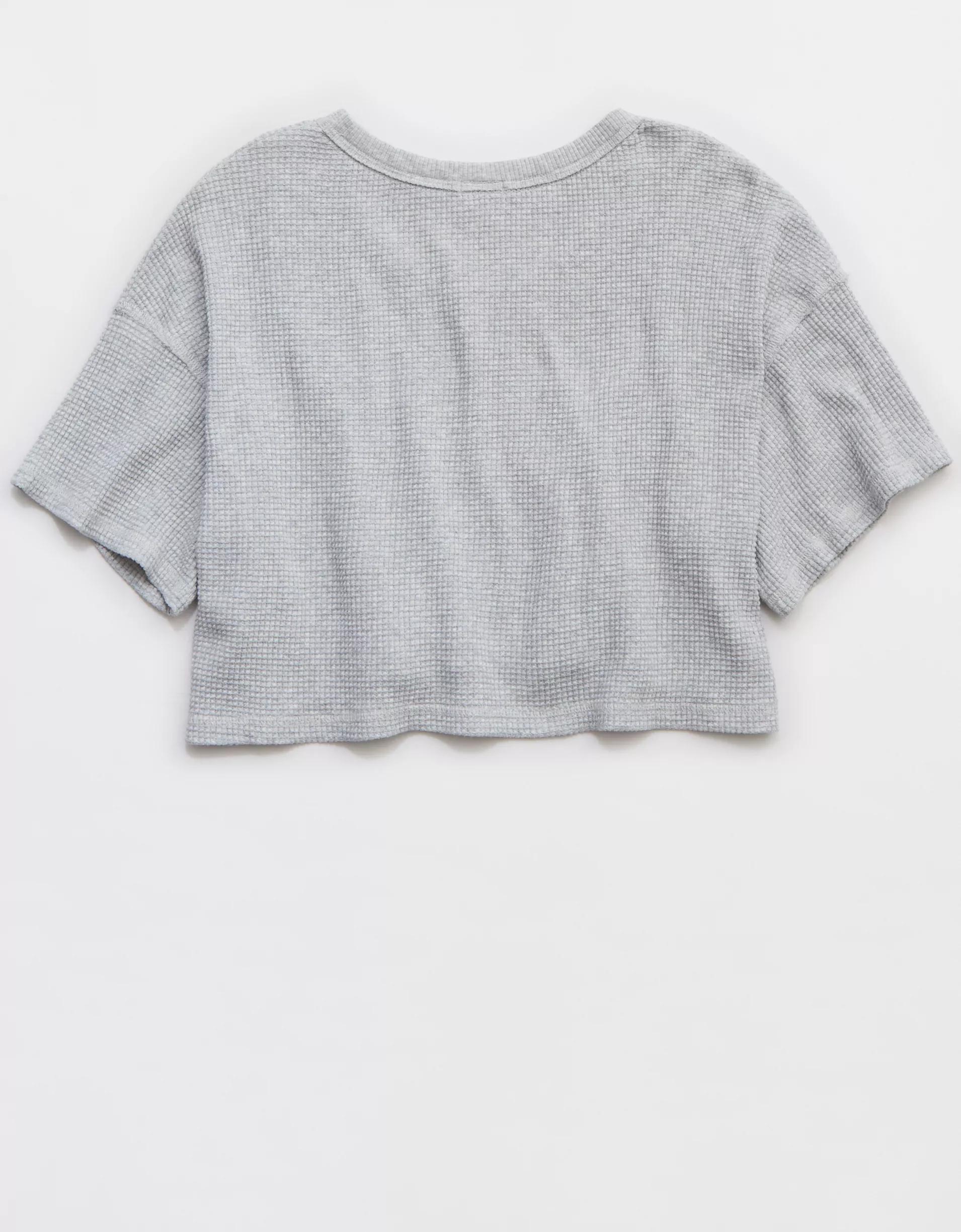 OFFLINE By Aerie Wow! Waffle Scoop T-Shirt Product Image