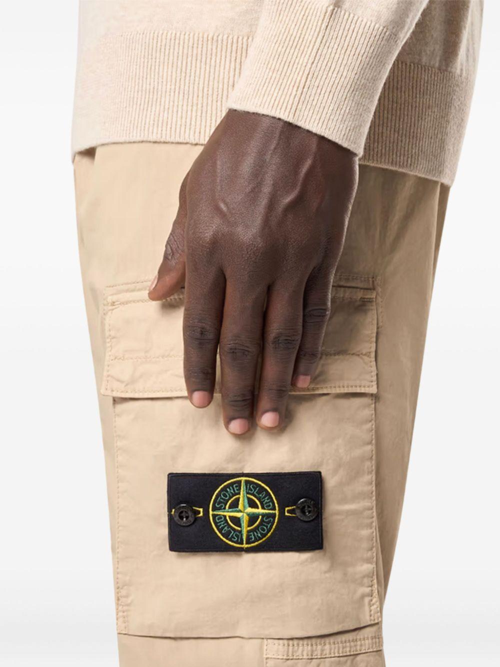 twill cargo trousers Product Image