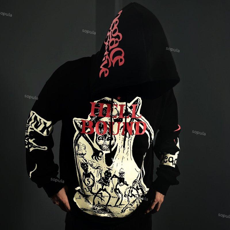 Sopula Mummy Vintage Punk Graphic Hoodie Product Image