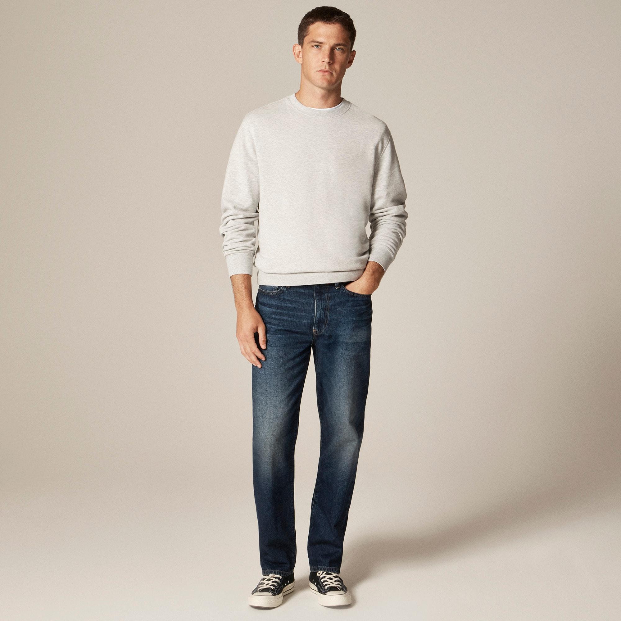 Classic jean in vintage dark wash denim Product Image