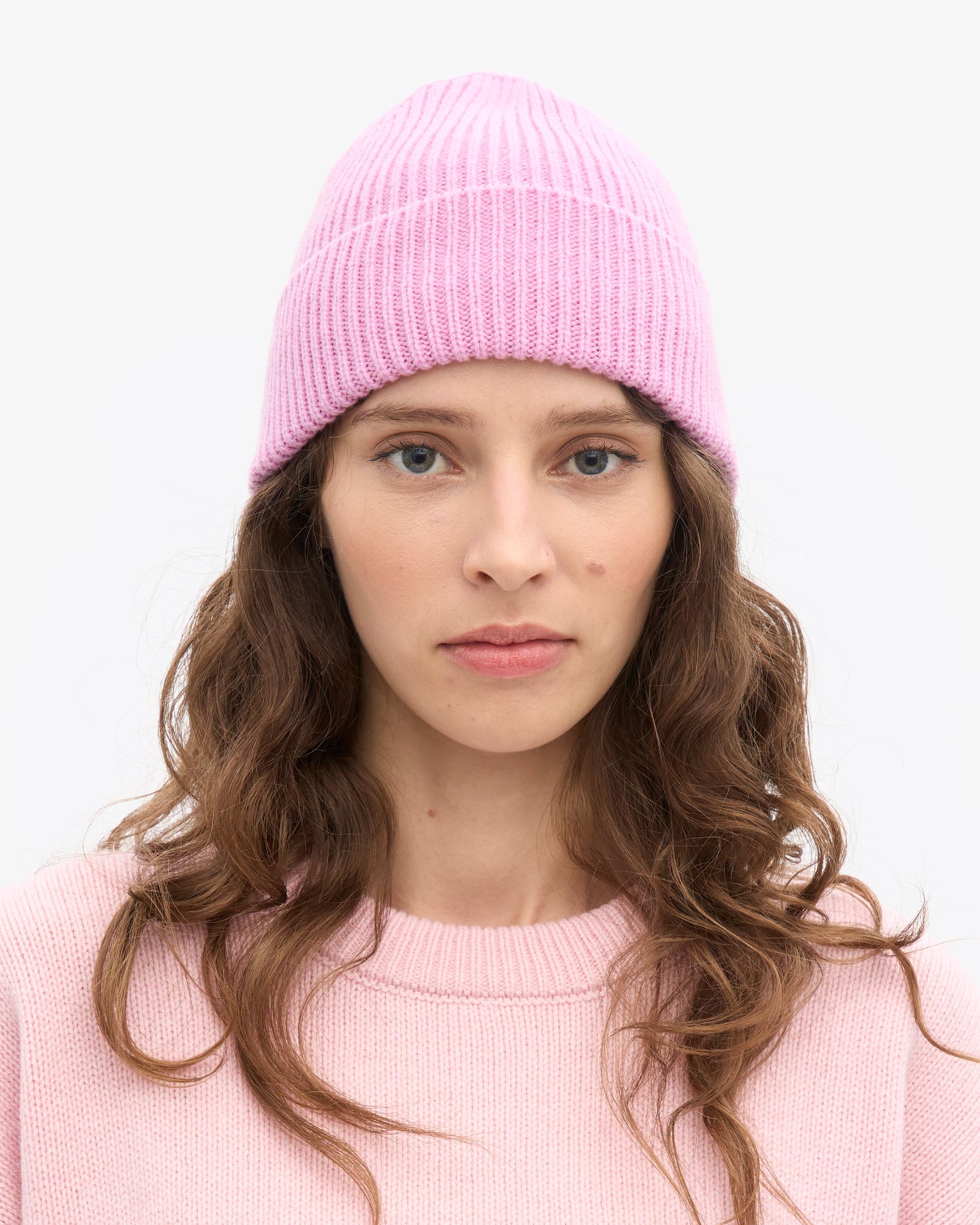 Merino Wool Beanie - Purple Haze Product Image