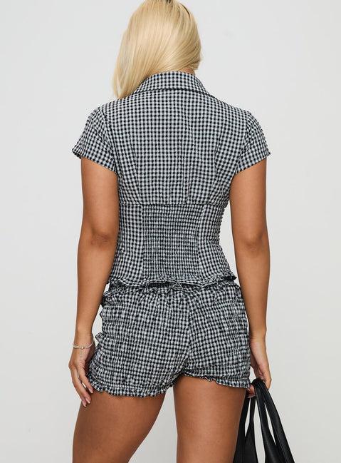 Covey Shirred Short Multi Product Image