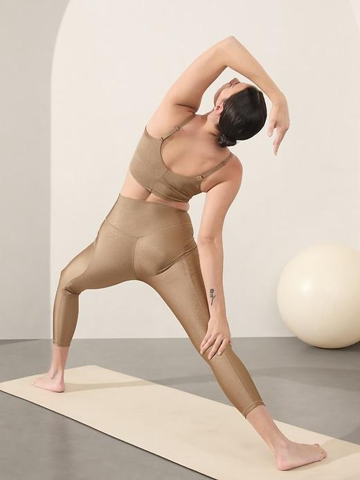 Salutation Stash High Rise Shine Embossed 7/8 Legging Product Image