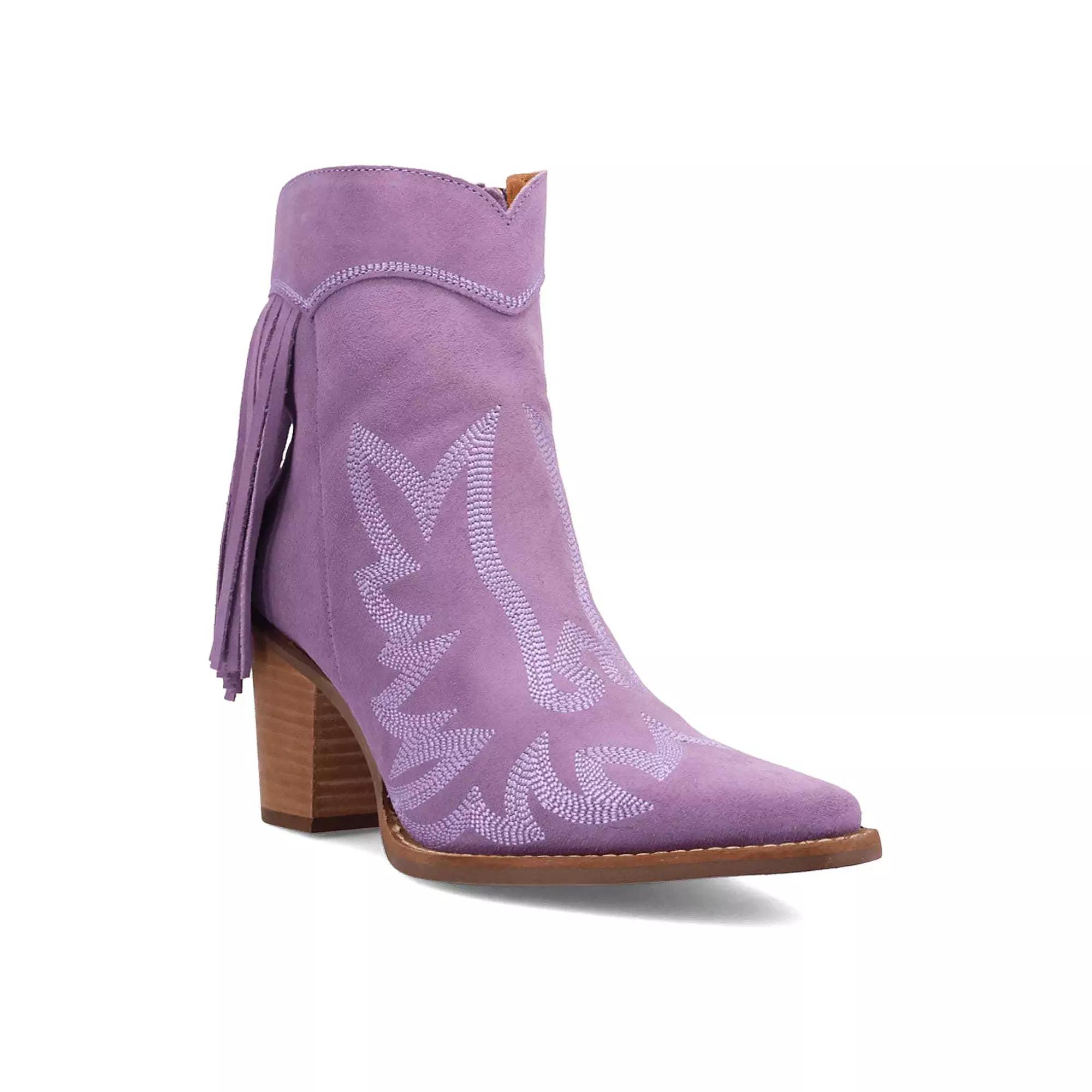 Dingo Wild Sage Women's Suede Ankle Boots,  Product Image