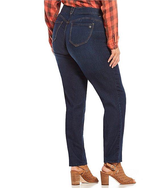 Democracy Plus Size #double;Ab#double;solution® Mid Rise Straight Leg Jeans Product Image
