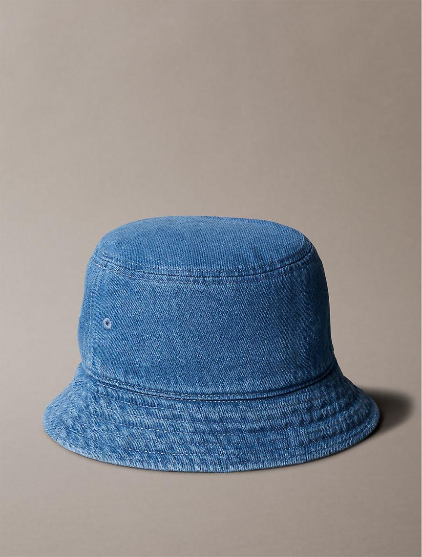 Monogram Logo Denim Bucket Hat Product Image