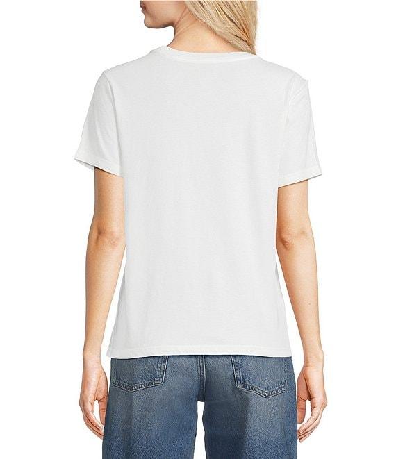 Lucky Brand Surf Queen Classic Crew Neck Short Sleeve Tee Shirt Product Image