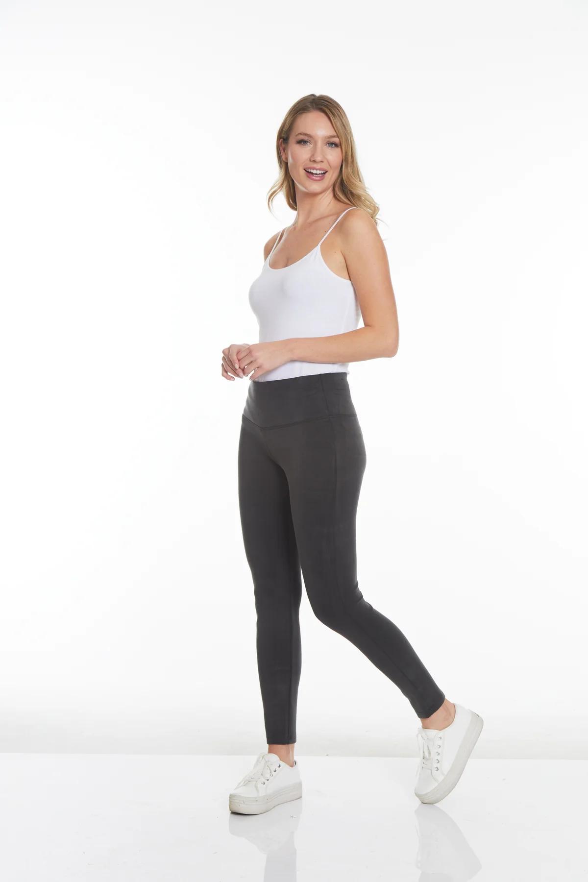 WIDE BAND PULL-ON ANKLE LEGGING Product Image