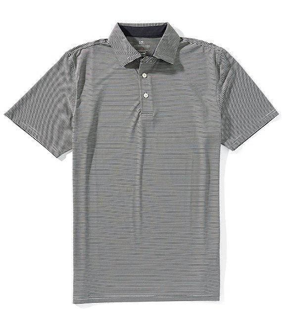 Southern Tide Performance Stretch Brrr°-eeze Meadowbrook Stripe Short Sleeve Polo Shirt Product Image