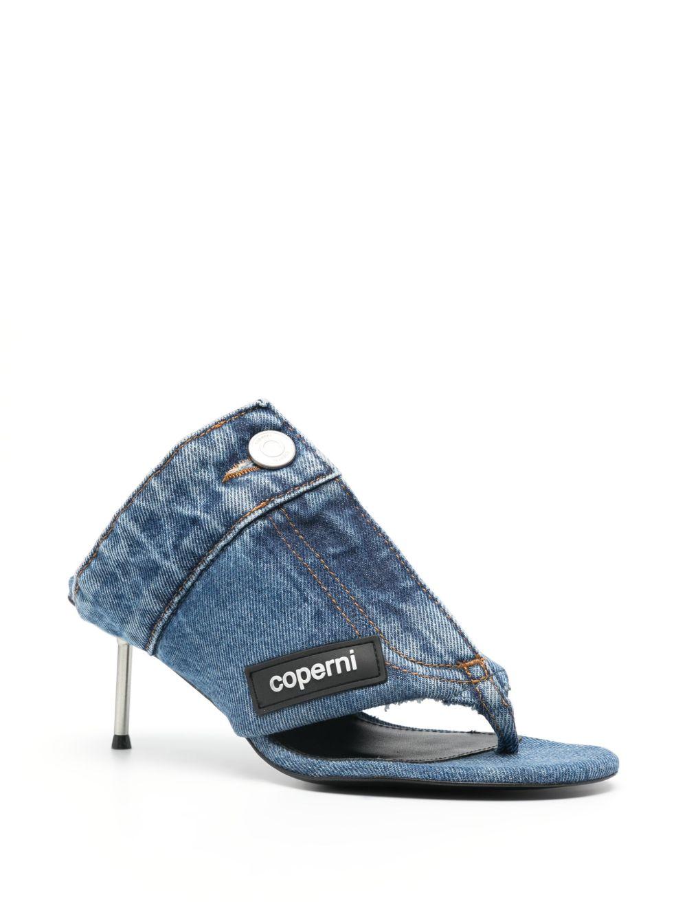 70mm denim sandals Product Image