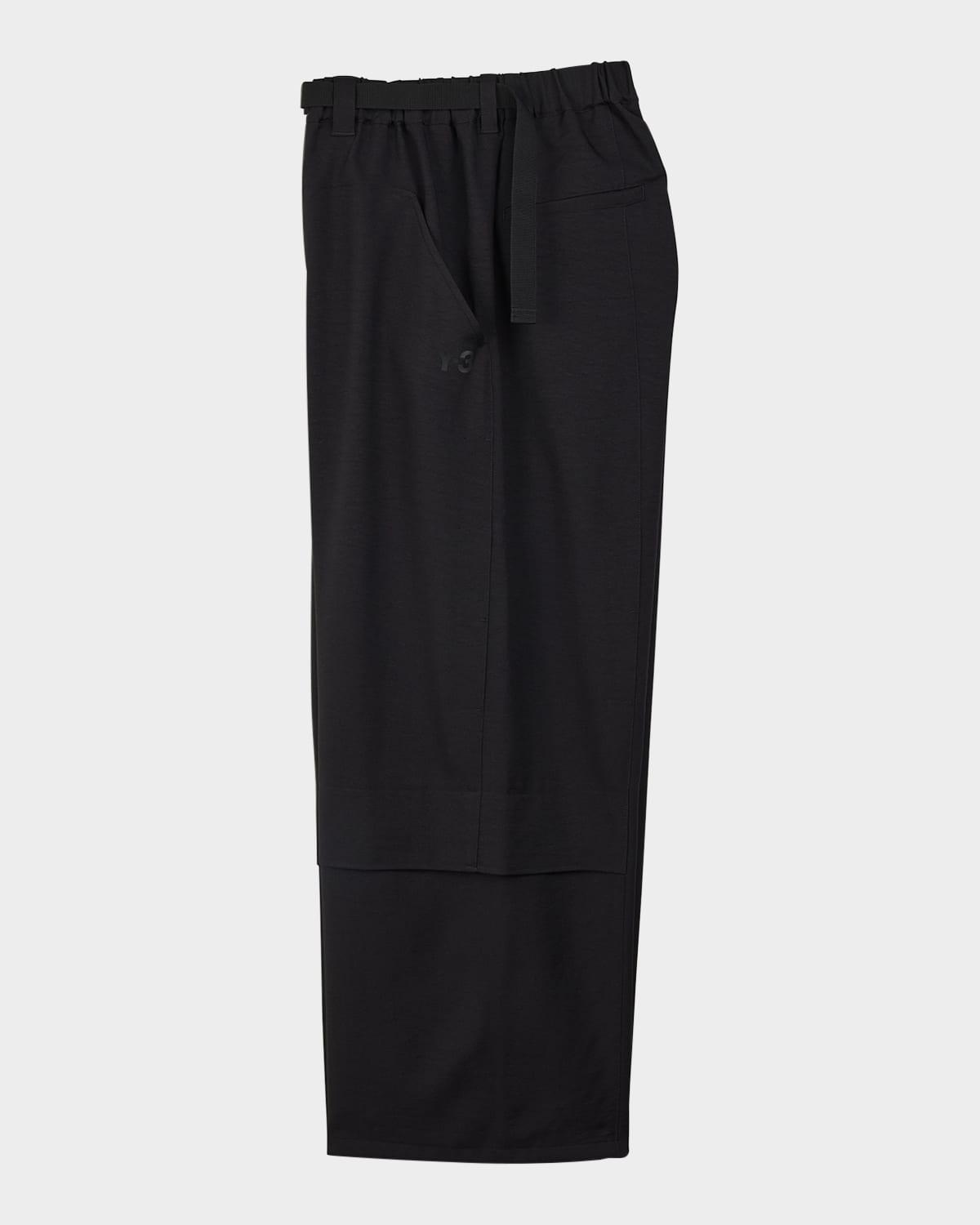 Men's Baggy Paneled Pants Product Image