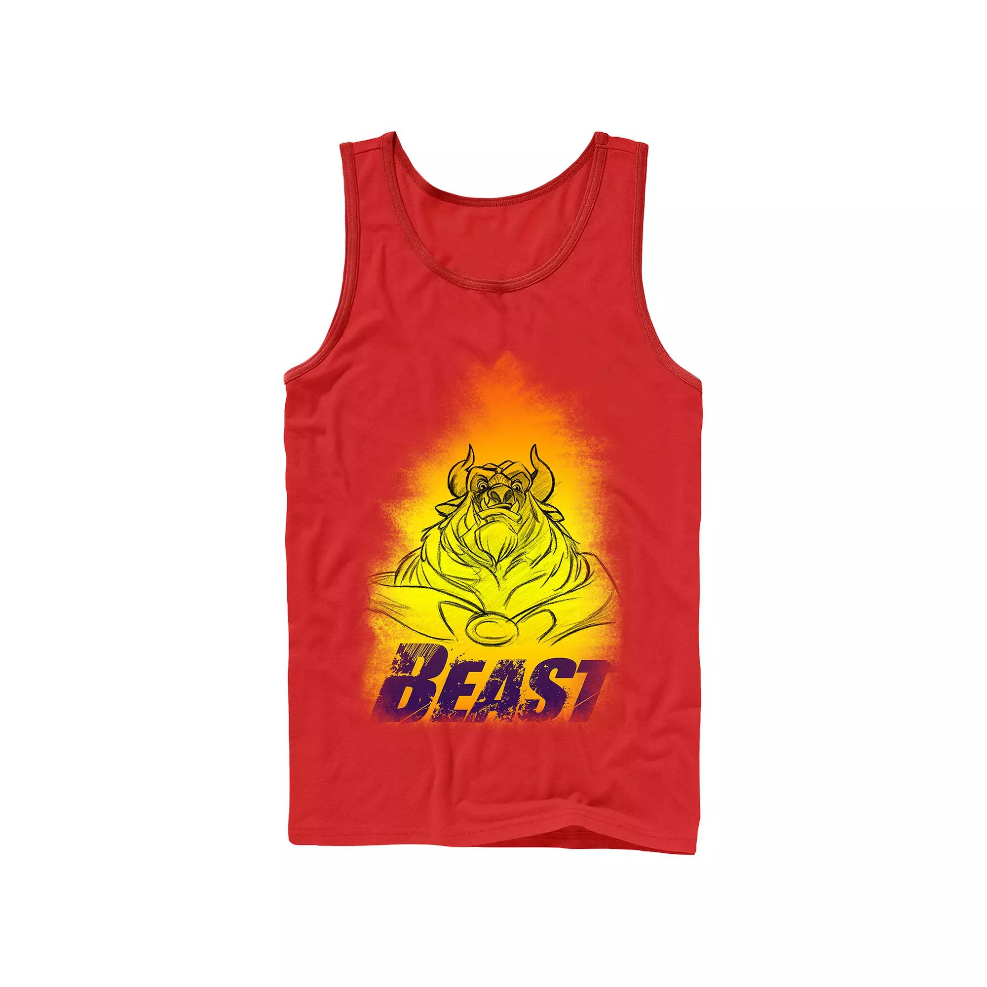 Disney's Beauty and the Beast Men's Glowing Beast Tank Top,  Product Image