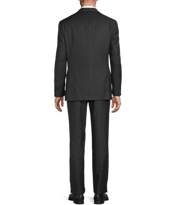 Hart Schaffner Marx Chicago Classic Fit Flat Front Plaid 2-Piece Suit Product Image