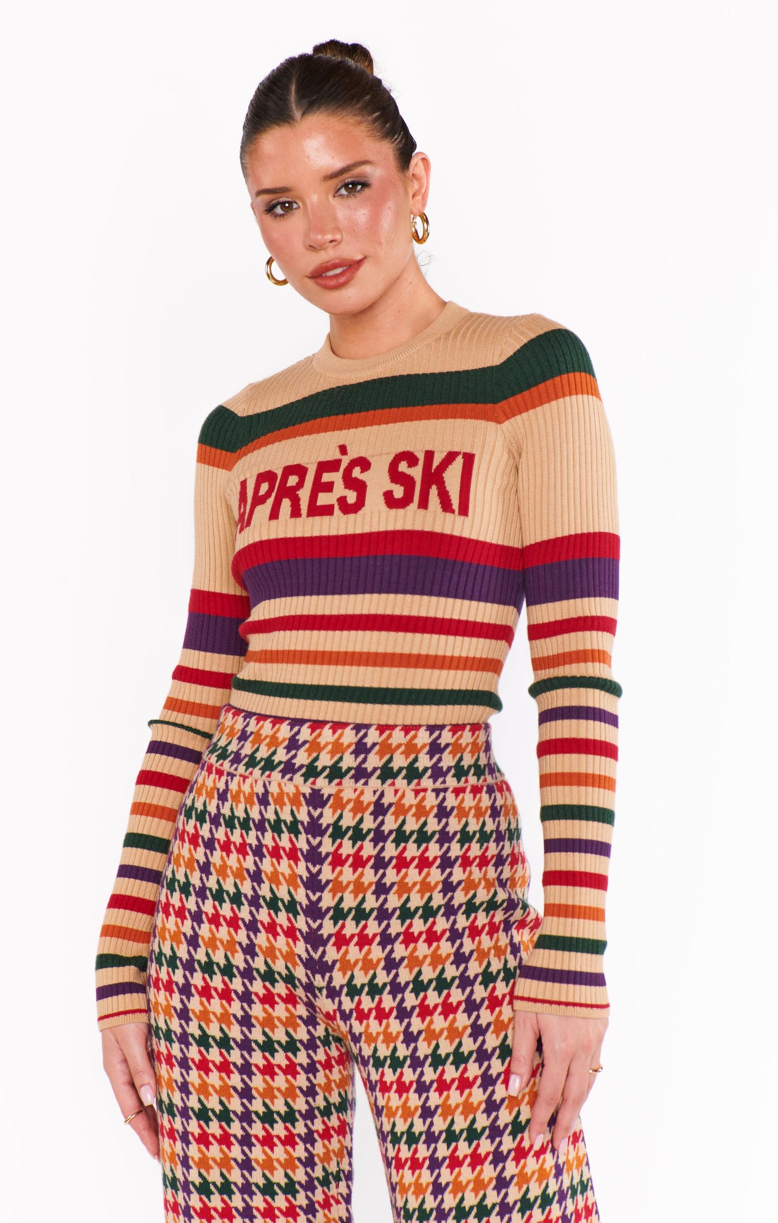 Slopes Sweater ~ Apres Ski Stripe Product Image