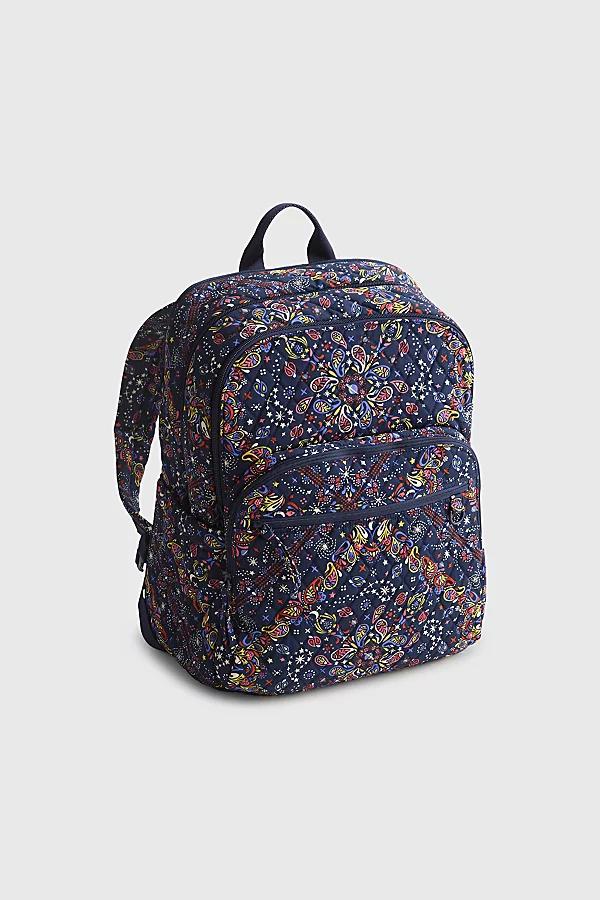 Vera Bradley Quilted Cotton Large Bancroft Backpack Womens at Urban Outfitters Product Image