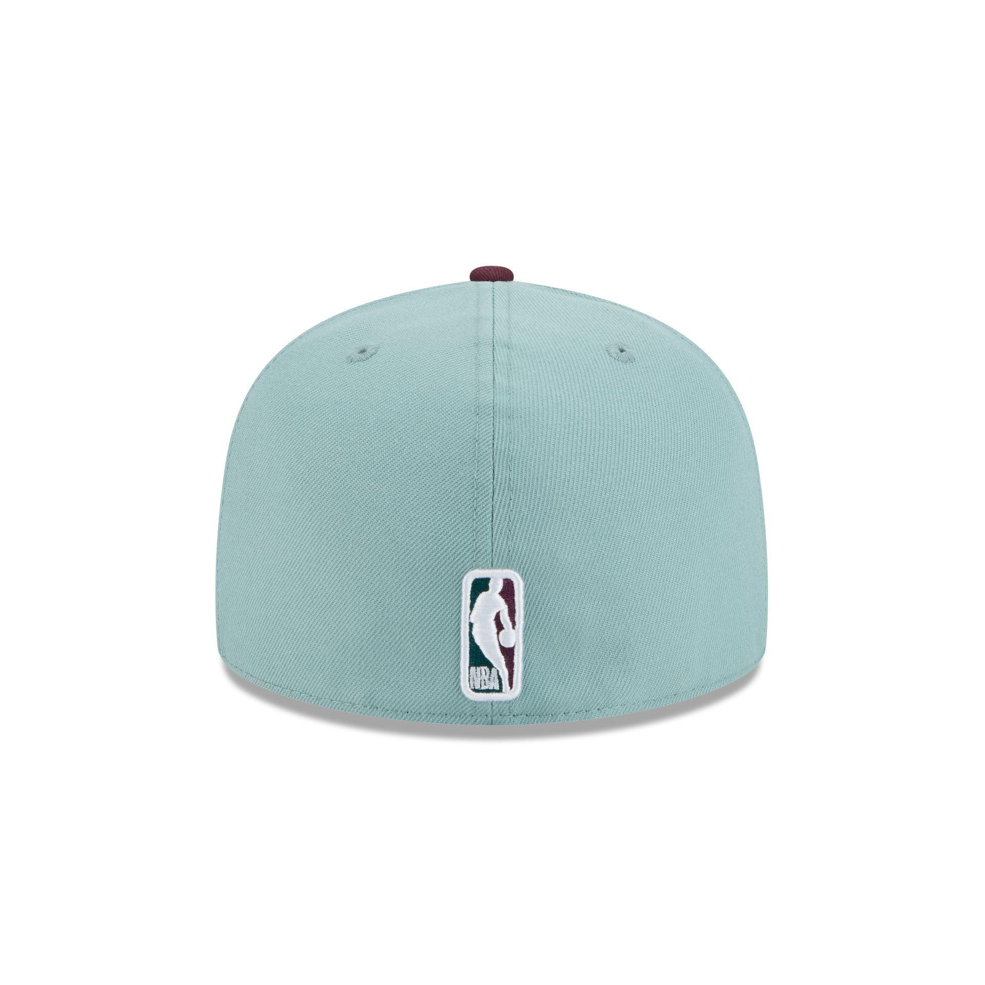 Boston Celtics Beach Kiss Blue 59FIFTY A-Frame Fitted Hat Male Product Image
