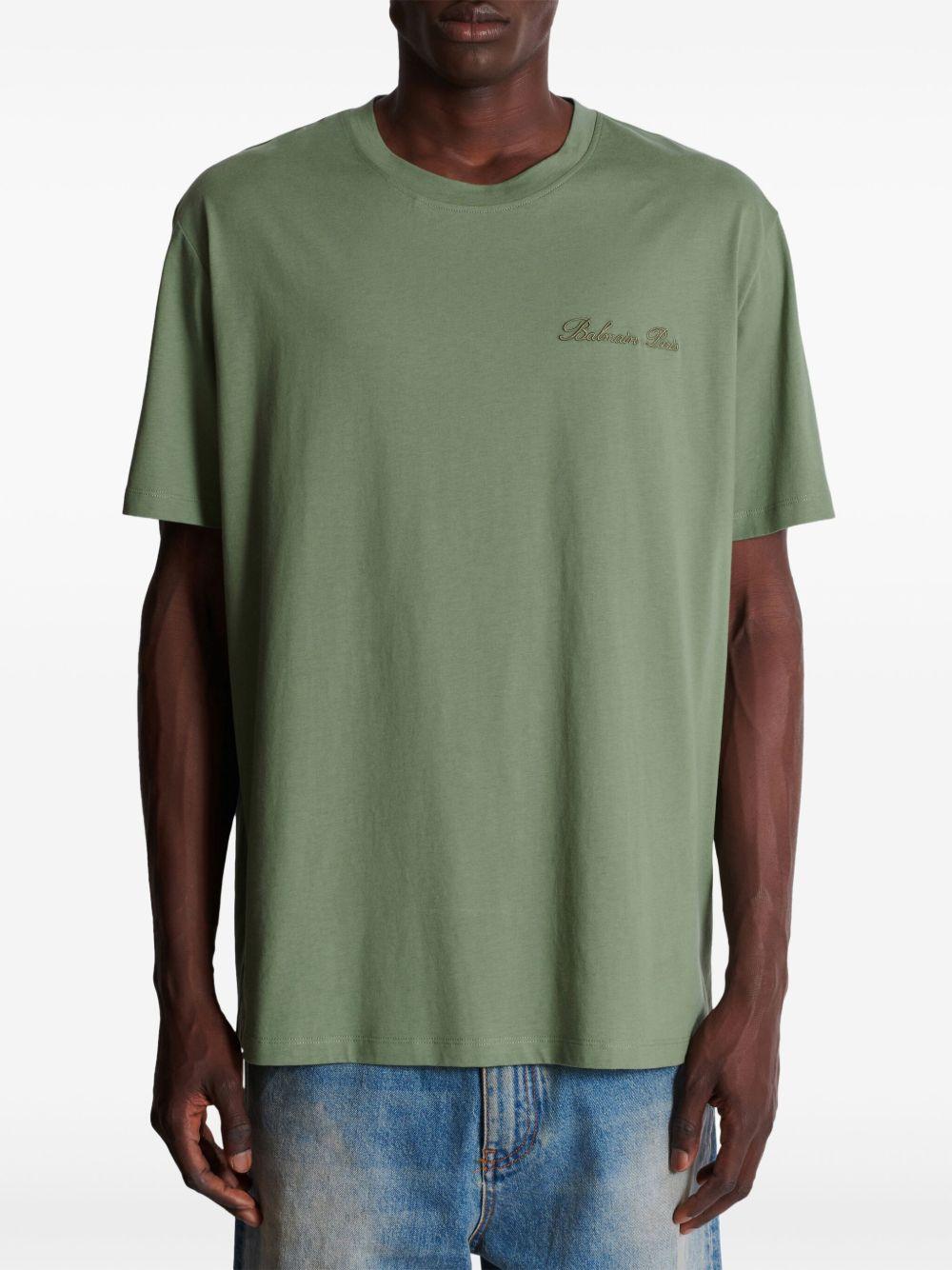 logo-embroidered t-shirt  Product Image