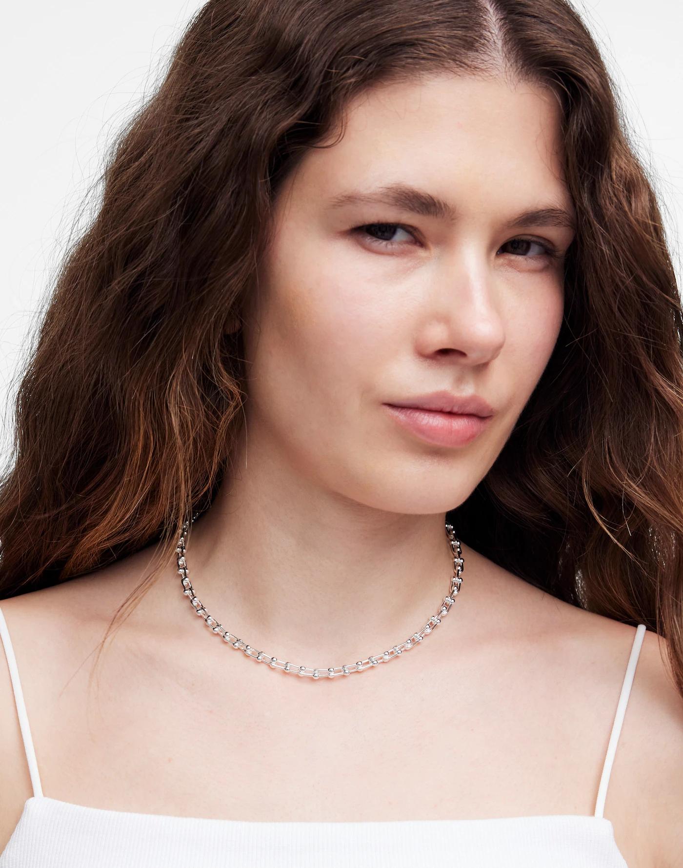 U-Link Chain Choker Necklace Product Image