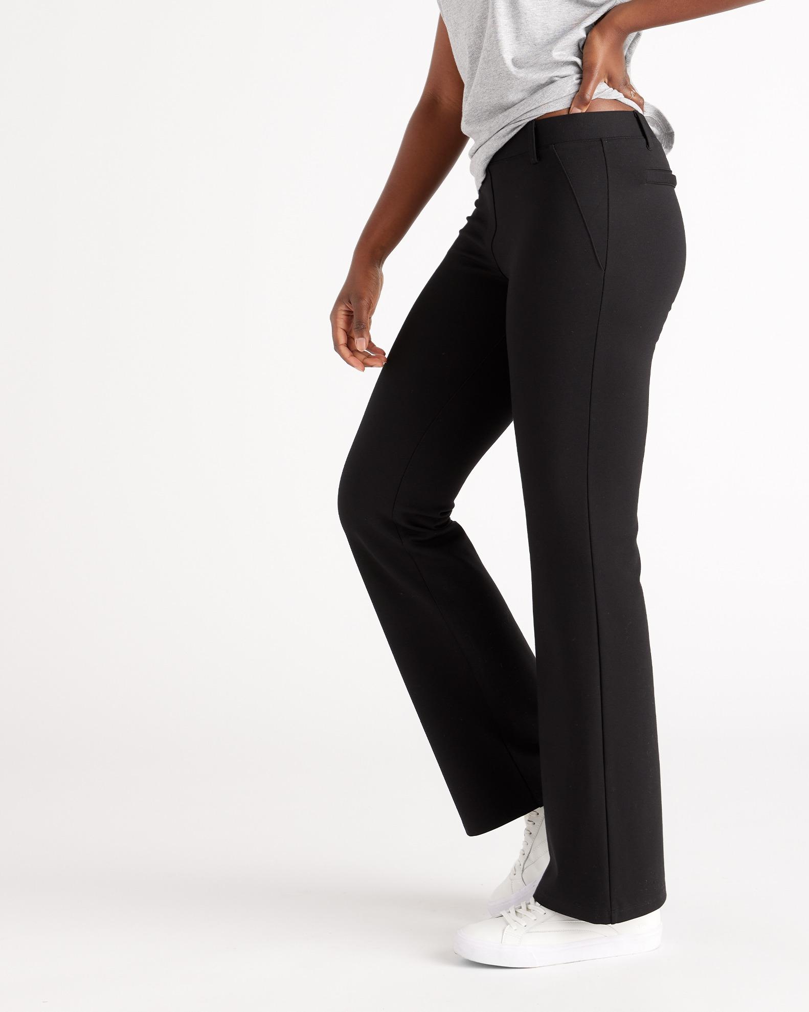 Quince | Women's Ultra-Stretch Ponte Bootcut Pants Rayon Product Image