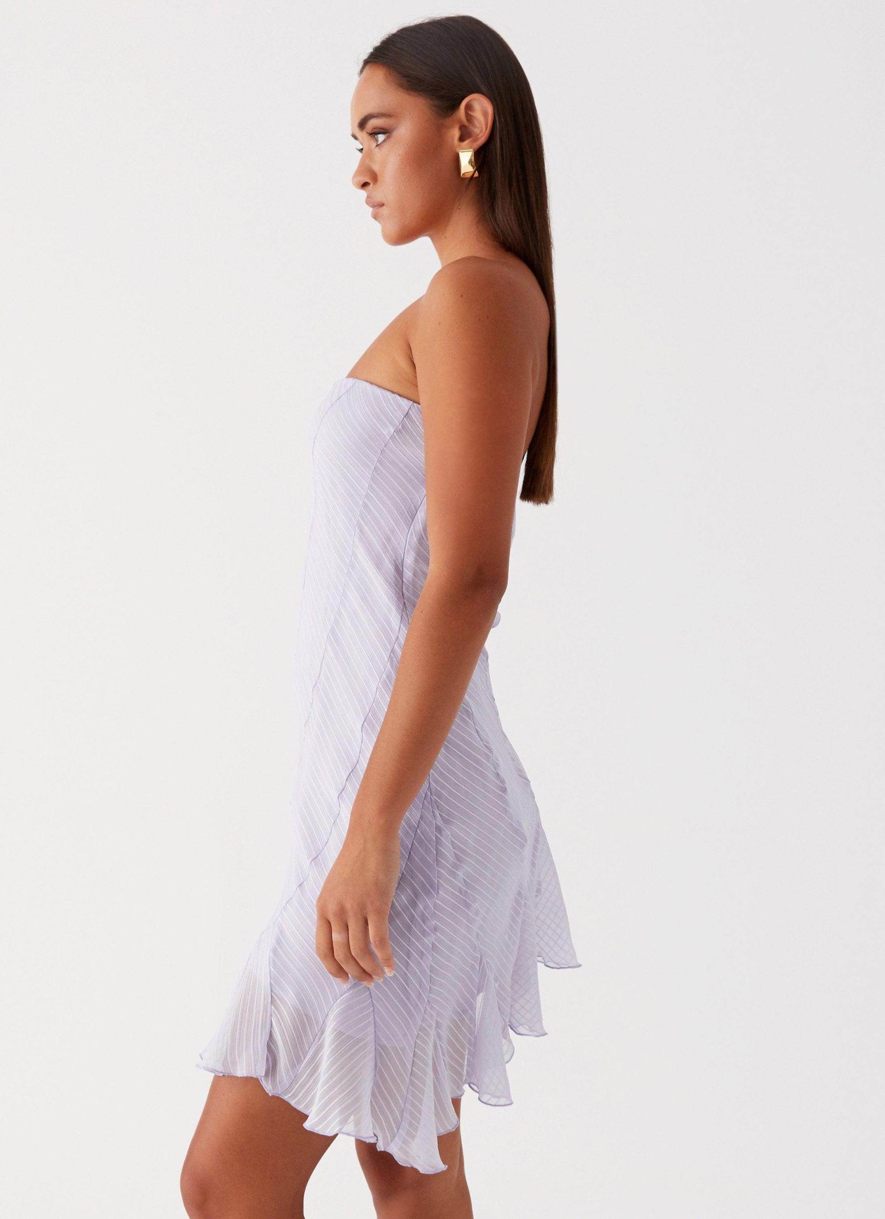 Yolanda Mini Dress - Lavender Product Image